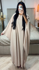 Oversized Strass Butterfly Abaya Inside Tie Belt