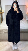 Oversized Teddy Thick Maxi Jacket