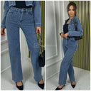 Premium Famous Wide Leg Jeans H650