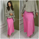 Satin Elastic Skirt