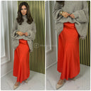 Satin Elastic Skirt