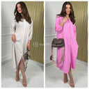 Super Soft Cheesecloth Maxi Blouse Dress