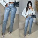 Supreme Quality Metalic Jeans A691