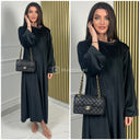 Velvet Oversized Maxi Dress Basic
