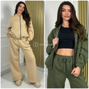 Zipper Jogging Set Line Detail